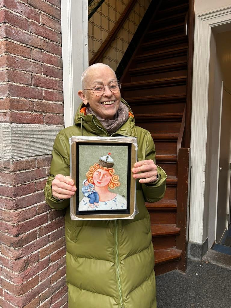 Ada Breedveld schilderij, Ophalen of Verzenden