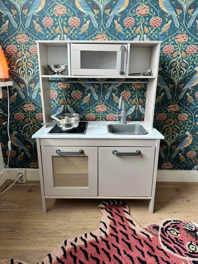 Ikea DUKTIG speelkeuken DIY oud roze, Ophalen, Gebruikt, Hout, Speelkeuken
