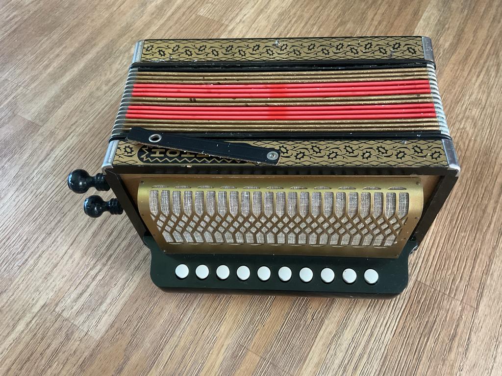 Vintage Accordeon - 70 jaar oud in uitstekende staat, Overige merken, Overige formaten, Zo goed als nieuw, Toetsaccordeon