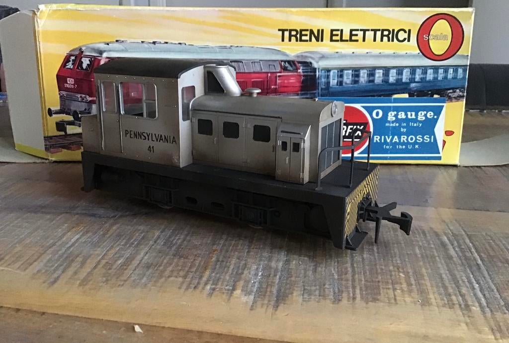 Rivarossi spoor 0 usa diesellok, Hobby en Vrije tijd, Modeltreinen | Overige schalen, Overige merken, Gebruikt, Verzenden, Analoog