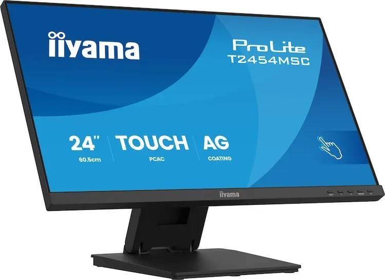 iiyama ProLite T2454MSC-B3AG 24" Full HD Touchscreen IPS, Computers en Software, Monitoren, Iiyama, HDMI, Nieuw, Full HD