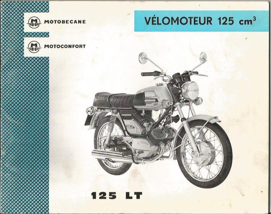 Motobecane Motoconfort Onderdelenboek 125 LT (7027z), Ophalen of Verzenden, Overige merken