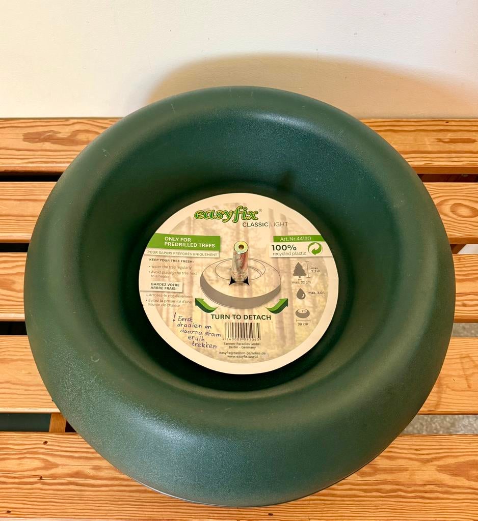 Easyfix Kerstboomstandaard Ø 39 cm, Diversen, Kerst, Zo goed als nieuw, Ophalen of Verzenden