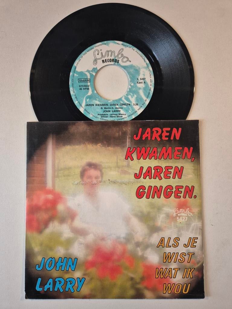 John Larry-Jaren kwamen jaren gingen, Ophalen of Verzenden, Zo goed als nieuw, Overige formaten, Levenslied of Smartlap