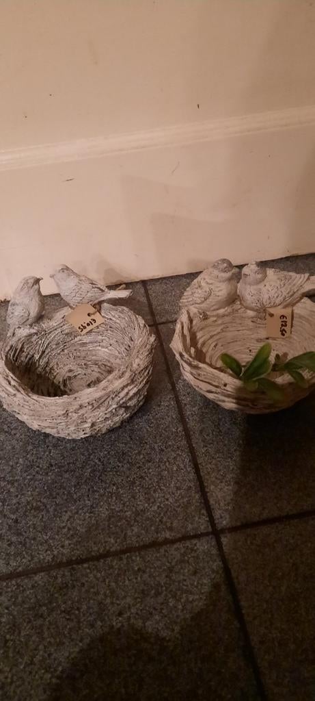 Decoratieve vogelnestjes met vogeltjes, Ophalen of Verzenden, Nieuw