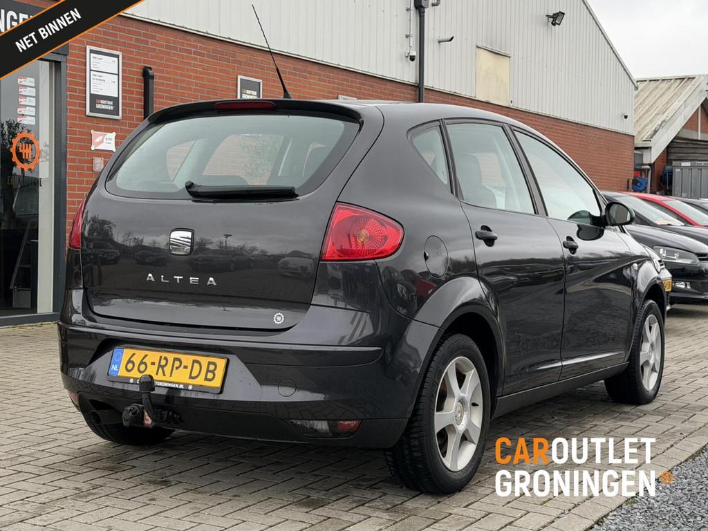 Seat Altea 1.6 5D | AIRCO | NIEUWE APK | TREKHAAK | DB V.V., Stof, Gebruikt, 4 cilinders, Zwart