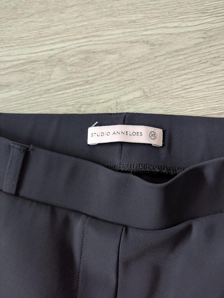 De prachtige broek van studio anneloes flair maat xs zwart!, Zwart, Ophalen of Verzenden, Zo goed als nieuw, Maat 34 (XS) of kleiner