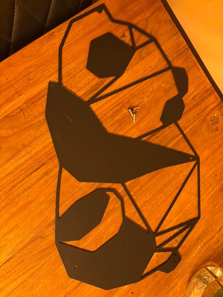 Panda wand decoratie, Ophalen of Verzenden, Zo goed als nieuw