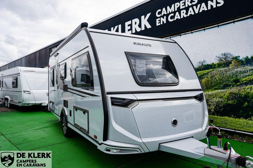 Knaus SUDWIND 500 EU BlackSelection Campovolo grey / 50% Dea, Caravans en Kamperen, Caravans, 7 tot 8 meter, Bedrijf, Info@deklerkcaravans.nl