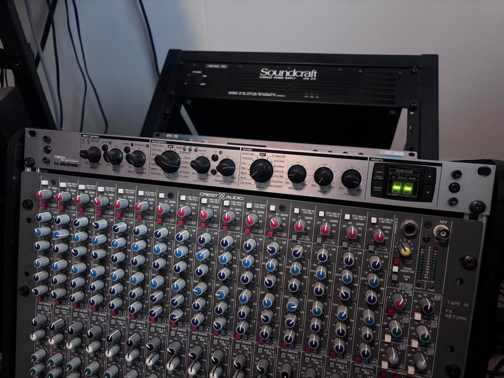 TC M300 reverb / multi FX rack – werkt perfect, Ophalen, Zo goed als nieuw, Delay of Echo
