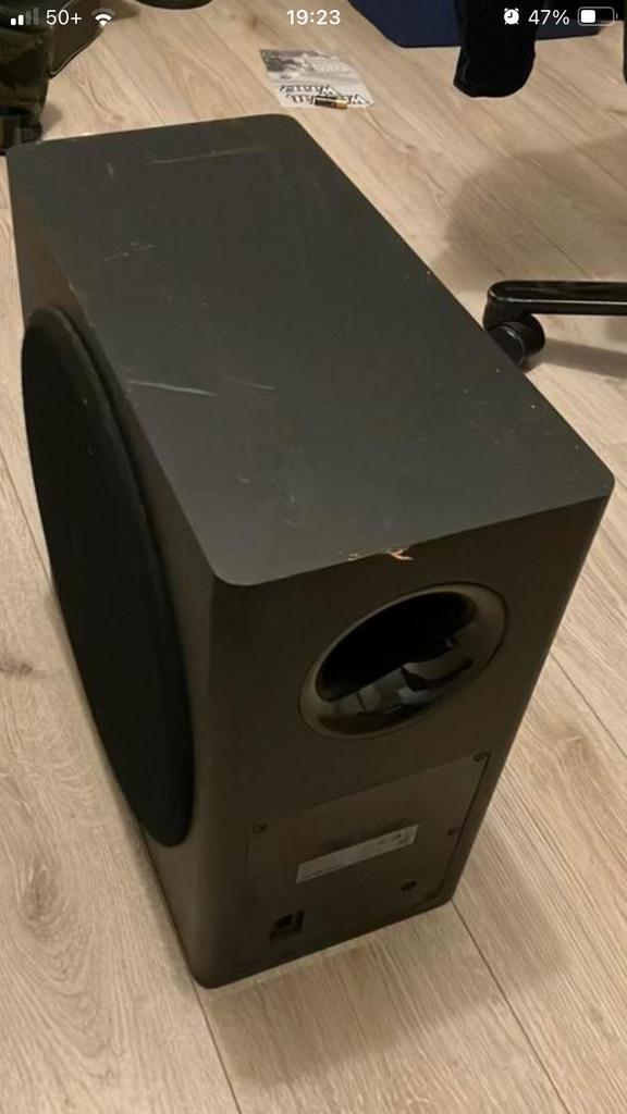 Draadloze subwoofer Samsung, Subwoofer, Zo goed als nieuw, 120 watt of meer, Ophalen