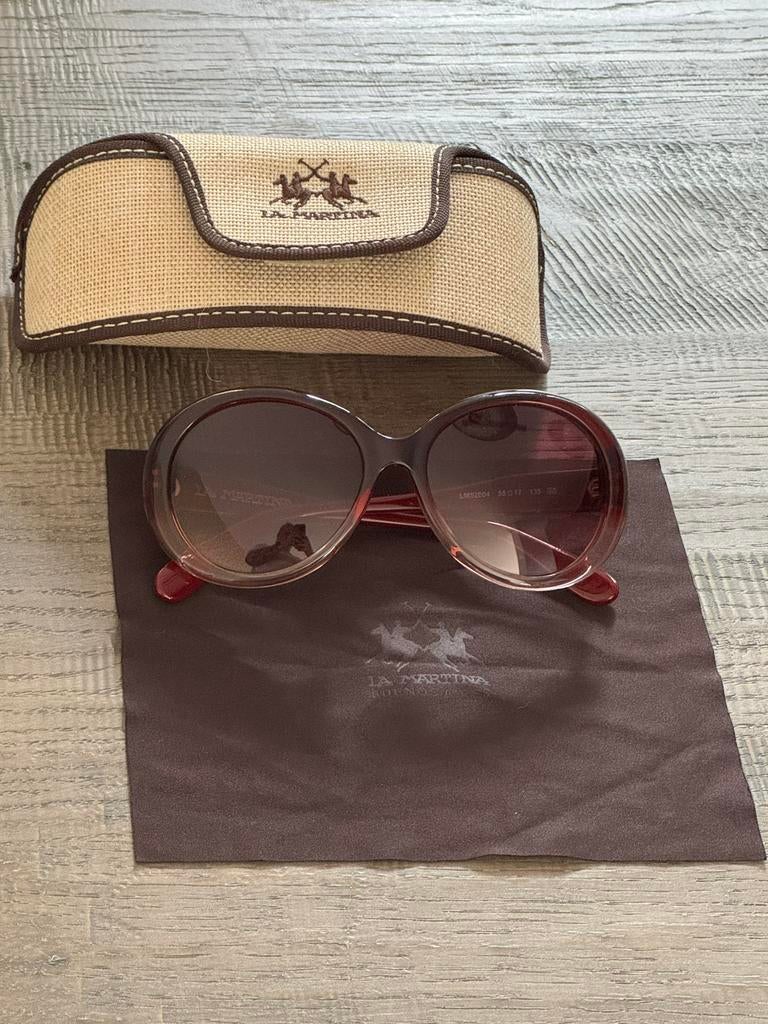 La Martina zonnebril – nieuwprijs €130 – in topstaat, Ophalen of Verzenden, Zo goed als nieuw, Overige merken