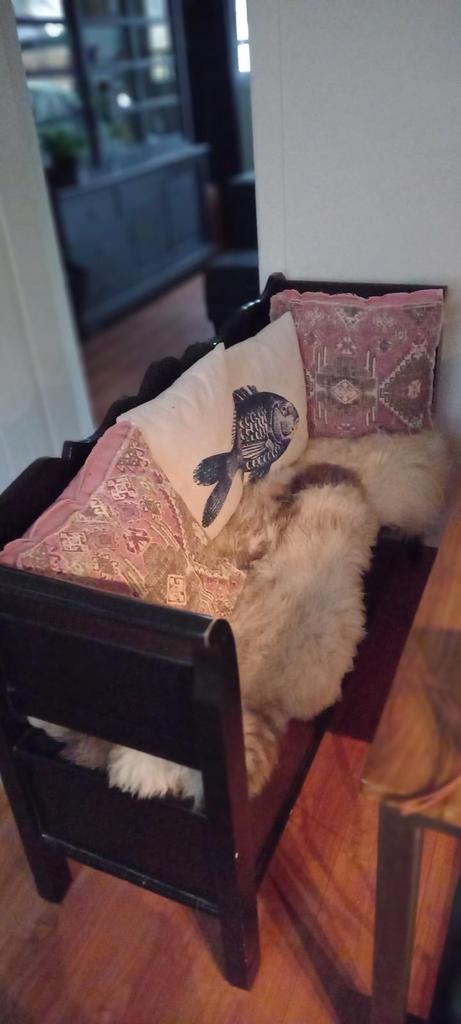 Zwarte Klepbank met Opbergruimte - Stijlvol en Praktisch, Gebruikt, 150 tot 200 cm, Tweepersoons, 75 tot 100 cm