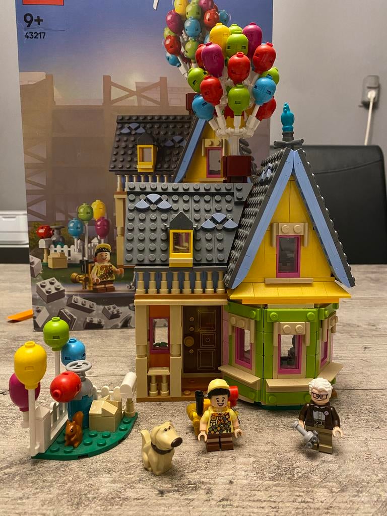 Lego Disney Pixar Up Huis 43217 met Carl, Russell en Dug, Lego, Ophalen of Verzenden, Zo goed als nieuw, Disney