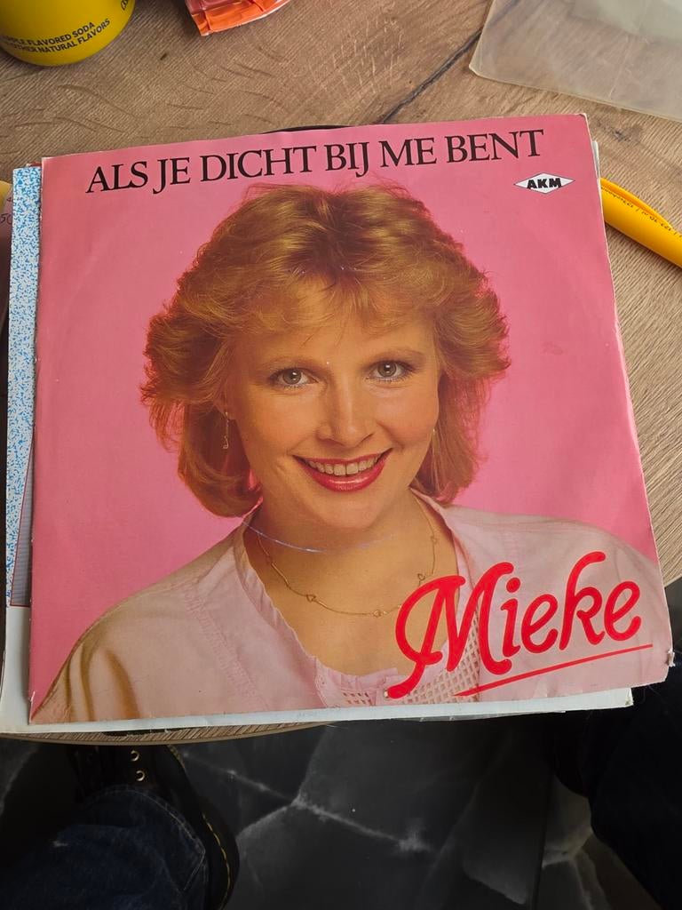 Mieke - Als Je Dicht Bij Me Bent (Vinyl Single), Ophalen of Verzenden, Gebruikt