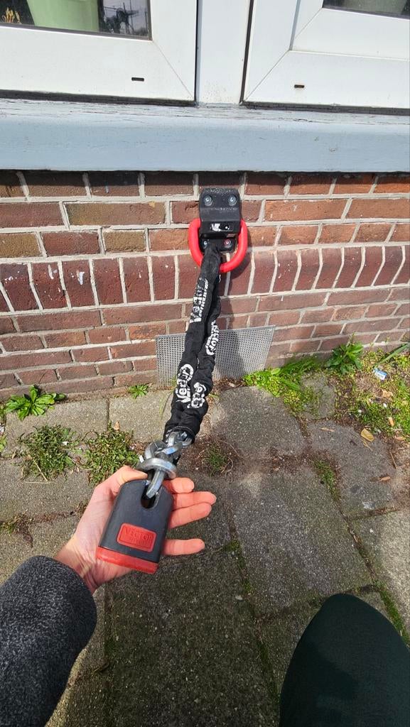 Scooteranker + Zwaar Kettingslot, Ophalen of Verzenden, Gewone step