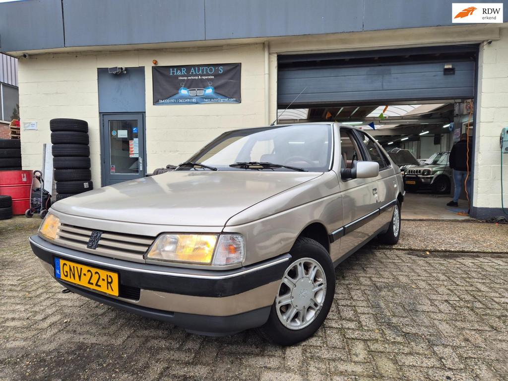 Peugeot 405 1.9 SRI kat. ZELDZAAM BOUWJAAR 1987, Auto's, Voorwielaandrijving, Gebruikt, Beige, 4 cilinders