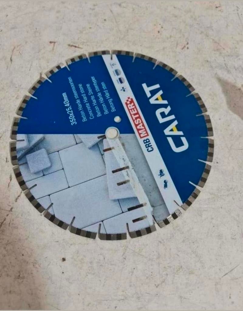 Carat diamantzaagblad CRB master 350x25,4mm beton nieuw, Schaalmodel, Carat, Nieuw, Ophalen of Verzenden