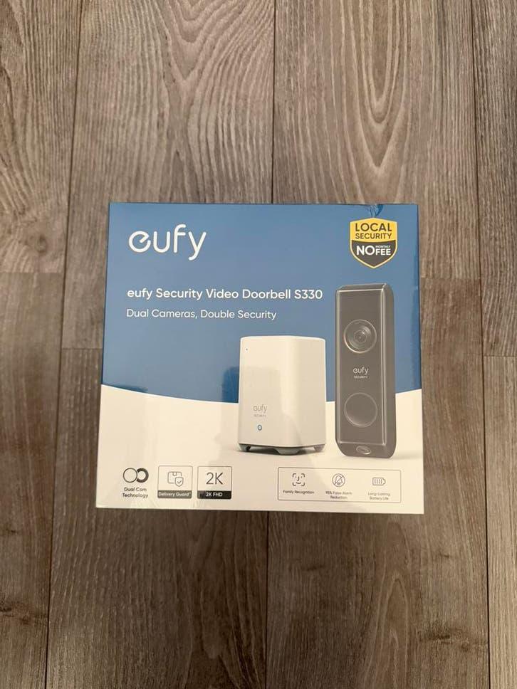 Eufy Video Doorbell S330 Dual Cam 2K + HomeBase, Niet ingevuld, Verzenden, Niet ingevuld, Nieuw