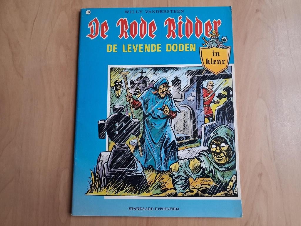 Strip De Rode Ridder, Eén stripboek, Ophalen, Zo goed als nieuw, Karel Biddeloo