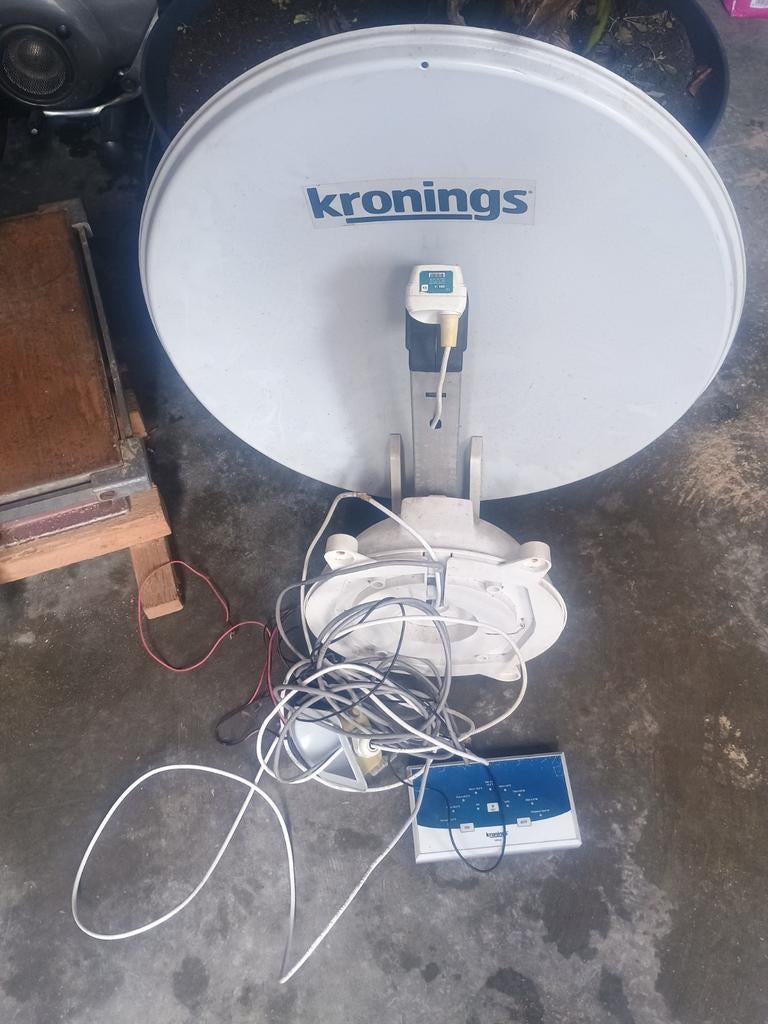 Kronings schotelantenne met ontvanger, Ophalen, Gebruikt, Overige merken