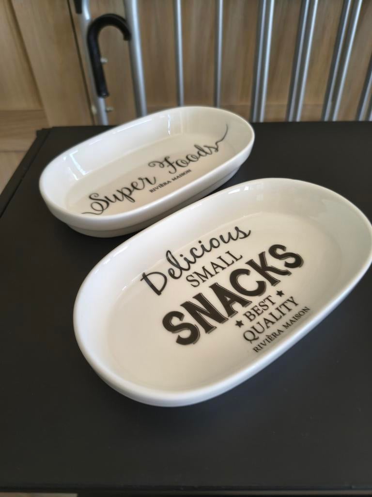 Set van 2 Rivièra Maison tapas schaaltjes, Ophalen