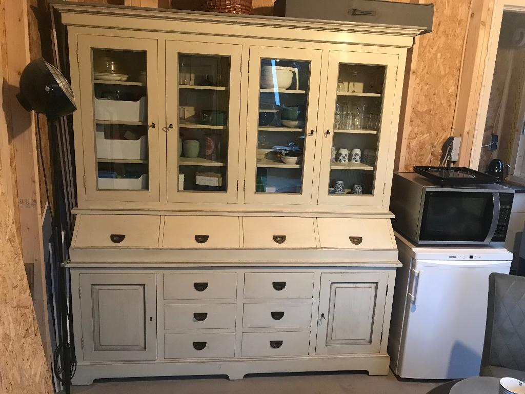 Winkelkast, vitrinekast, Ophalen, Gebruikt, 200 cm of meer, 150 tot 200 cm