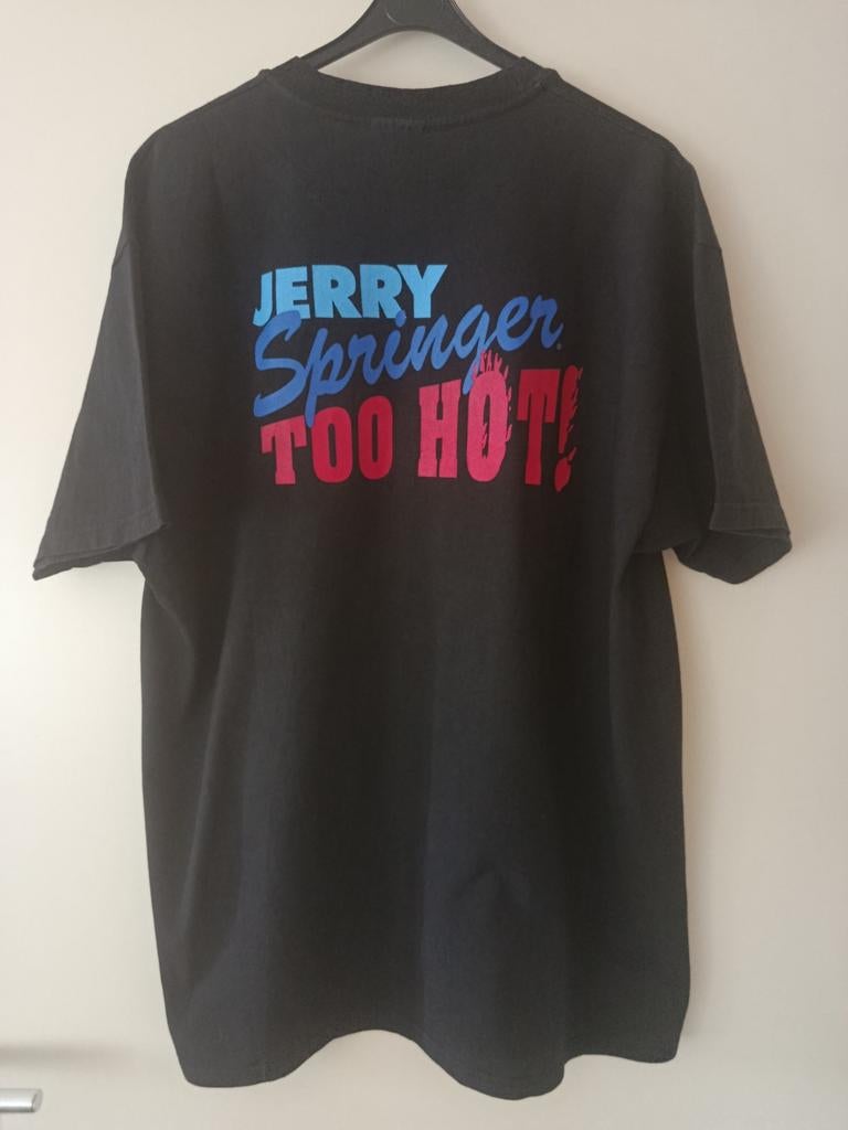 Jerry Springer Too Hot!, Ophalen, Zwart, Maat 56/58 (XL), Zo goed als nieuw