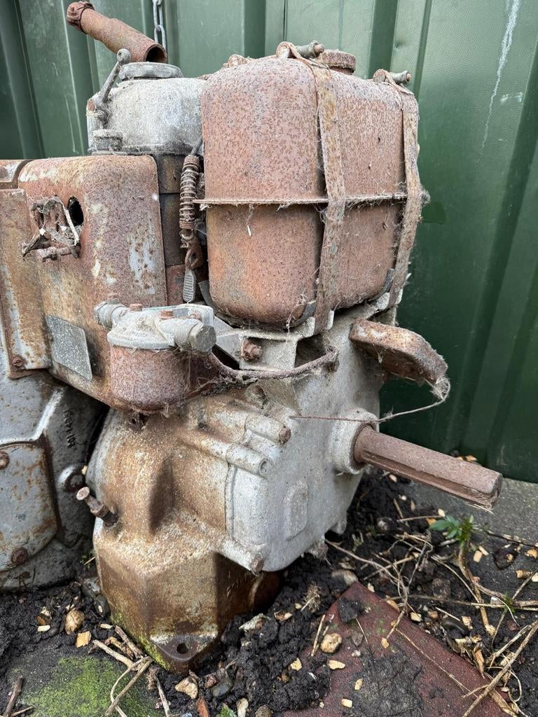 Oude Lister scheepsmotor 1 cilinder, Ophalen of Verzenden