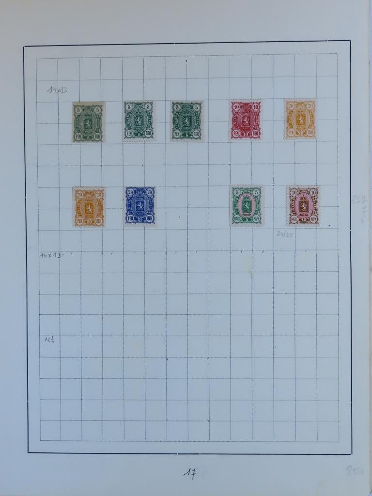 KLASSIEK FINLAND - tevens wat ouder materiaal - (J.25), Postzegels en Munten, Postzegels | Volle albums en Verzamelingen, Ophalen of Verzenden