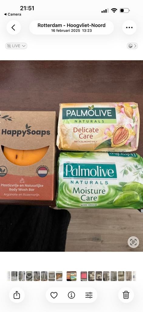 HappySoaps Body Wash Bar & Palmolive Zeep, Ophalen, Nieuw, Bad & Douche