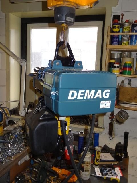 Demag kettingtakel type DKUN 500 kg kraannr 7, Ophalen, Zo goed als nieuw, Elektrisch