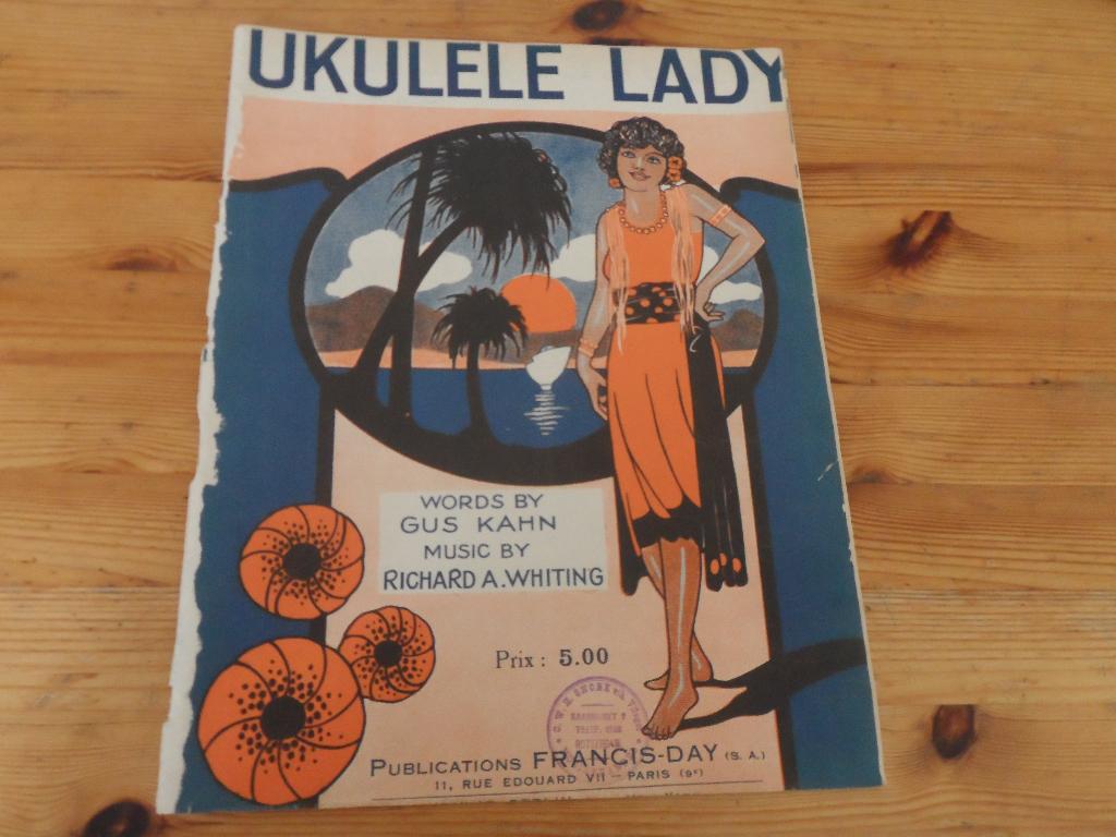 Ukelele lady - whiting / kahn, Zang, Gebruikt, Ophalen of Verzenden, Artiest of Componist
