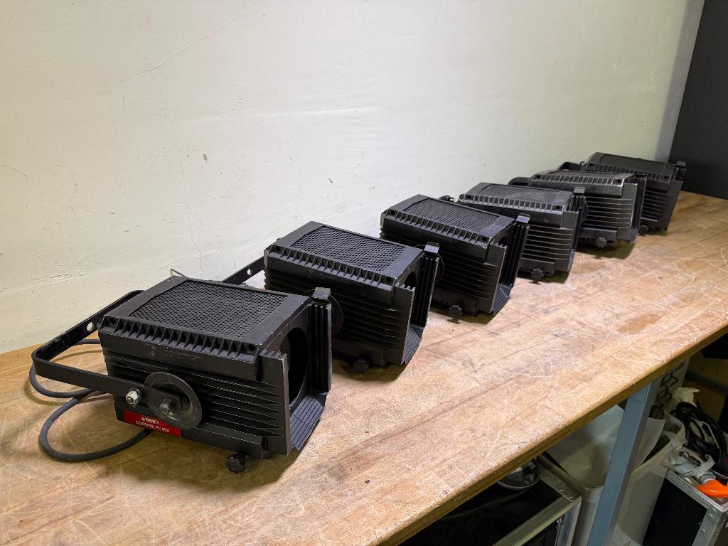 6x Teatro / Coemar theaterspots, Ophalen of Verzenden, Gebruikt