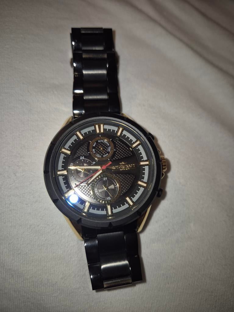 Rotorcraft Horloge Zwart/Goud - Gear Series RC2901, Ophalen of Verzenden