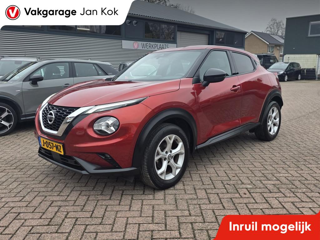 Nissan Juke 1.0 DIG-T N-Connecta, navi, apple carplay/andrio, Voorwielaandrijving, Euro 6, Lichtsensor, Origineel Nederlands