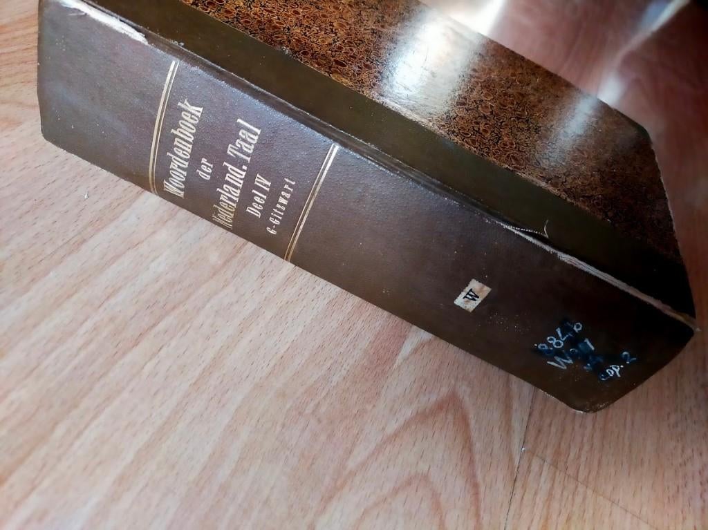 Woordenboek der Nederlandsche taal (vierde deel, 1889), Gelezen, Ophalen of Verzenden, Overige uitgevers, Nederlands