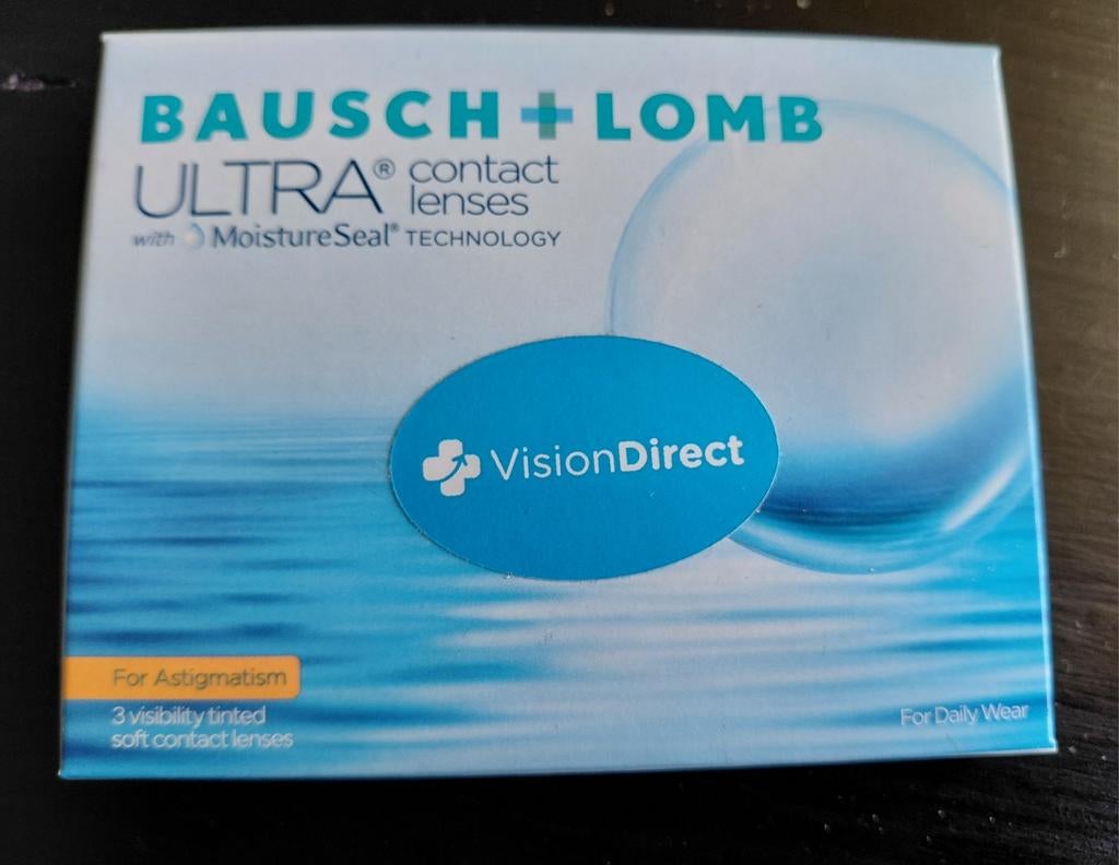 Bausch + Lomb ULTRA contactlenzen voor astigmatisme, Ophalen of Verzenden, Nieuw
