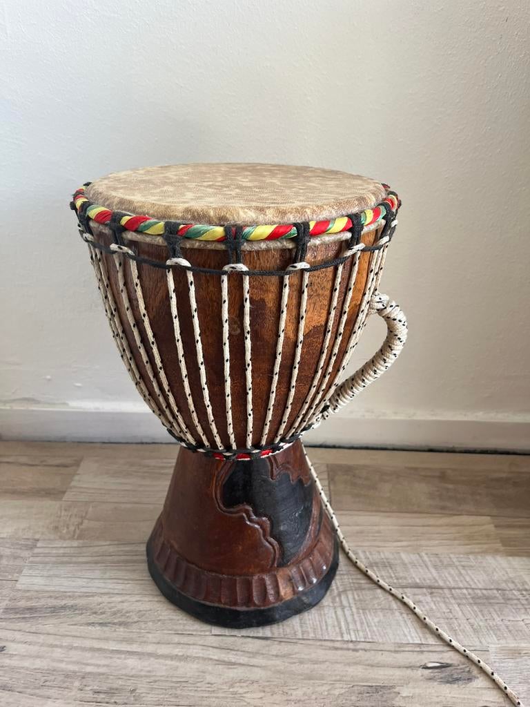 Djembe, Muziek en Instrumenten, Ophalen, Zo goed als nieuw, Trommel