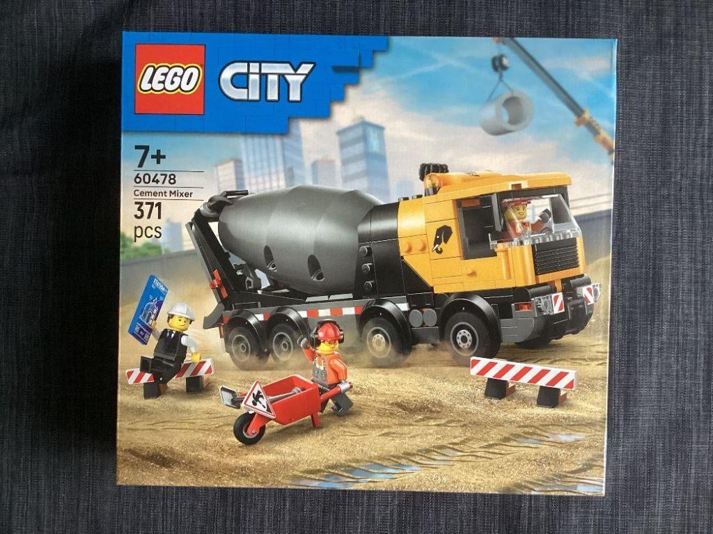 NIEUW Lego City Cementwagen (60478), Kinderen en Baby's, Speelgoed | Duplo en Lego, Nieuw, Lego, Complete set, Ongeopend/sealed