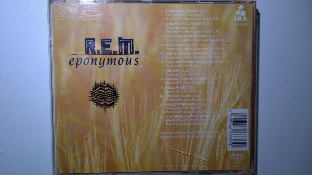 R.E.M. - Eponymous, Ophalen of Verzenden, Zo goed als nieuw, Poprock