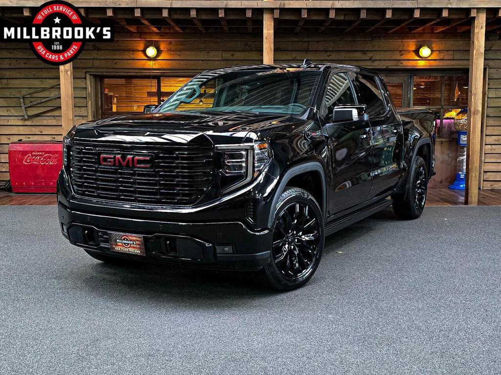GMC Sierra Denali Black edition 6.2L V8 BPM VRIJ, full optio, 8 cilinders, 4 stoelen, Leder, Bedrijf