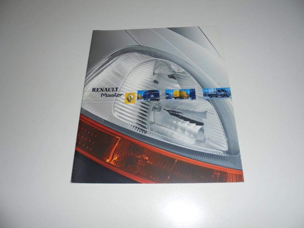 brochure Renault Master  2004, Ophalen of Verzenden, Zo goed als nieuw, Renault
