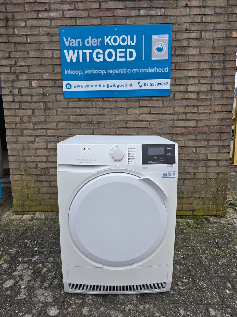AEG 6000 Series condensdroger | 7 kilo | Gratis thuis 🚚✅️, Ophalen, 6 tot 8 kg, Anti-kreukfase, Zo goed als nieuw