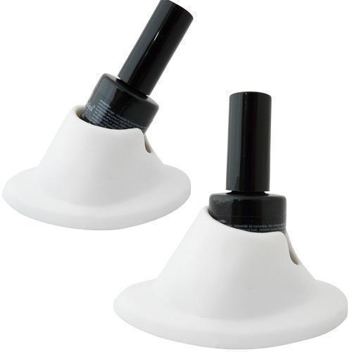 2 +1 Gratis - Nagellak Houder - Antislip Lakflesjeshouder, Verzenden, Wit, Nieuw, Handen en Nagels