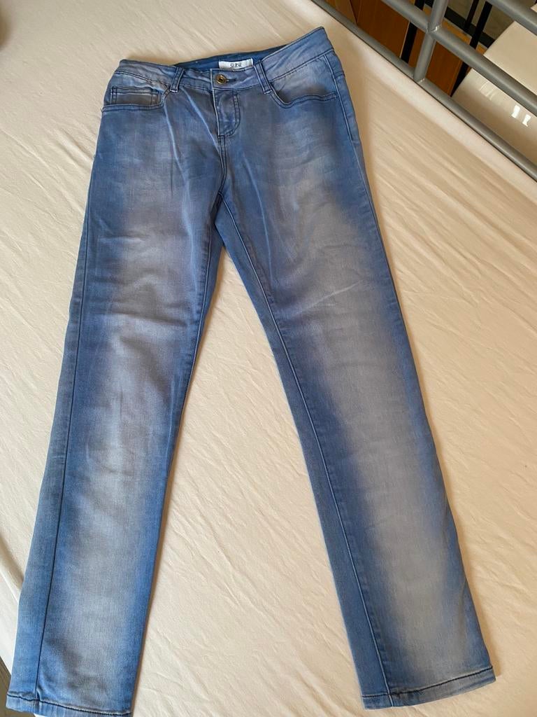 Jeans 7/8 model patrizia pepe mt 176, Ophalen of Verzenden, Zo goed als nieuw, Meisje, Broek