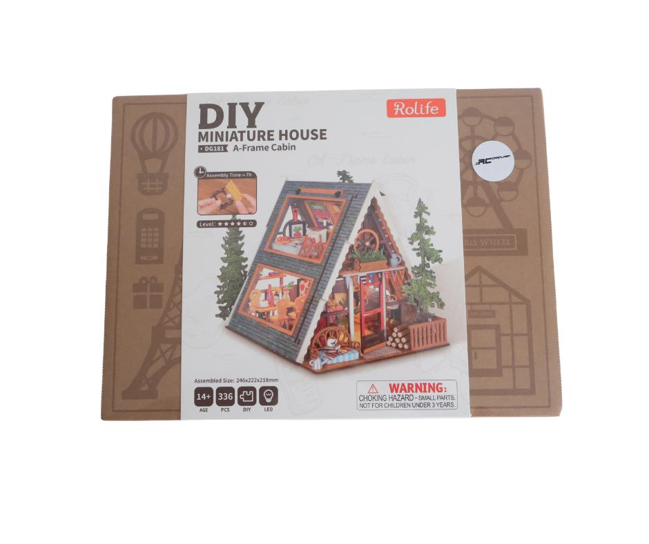 Robotime A-Frame Cabin