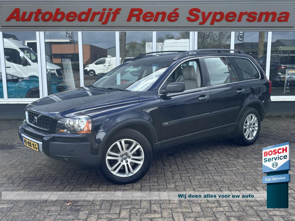 Volvo XC90 2.5 T Summum AWD | Trekhaak | 7 Zitplaatsen | Par, Gebruikt, Beige, Navigatiesysteem, Blauw