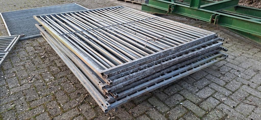 Gegalvaniseerde kennelpanelen, Dieren en Toebehoren, Hondenhokken, Ophalen, Hondenkennel, 100 cm of meer, 110 cm of meer