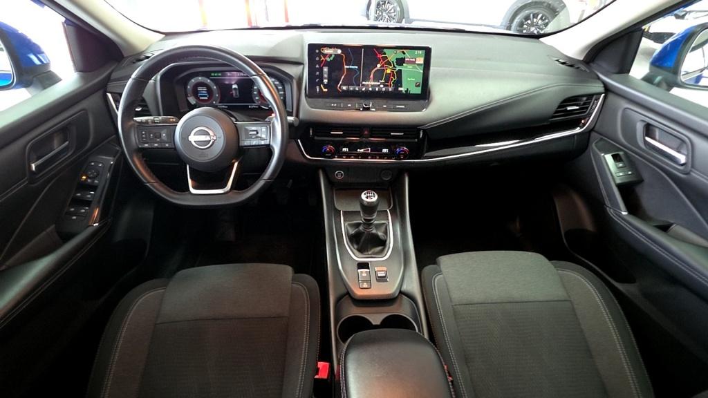 Nissan QASHQAI 1.3 MHEV N-Connecta Design pack / Panorama da, Stof, Gebruikt, 4 cilinders, Blauw